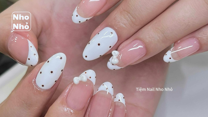 Móng tay "chữa lành" - Chạm đến cảm xúc, tái hiện không gian xanh mát 5 tiem nail nha be quan7 5
